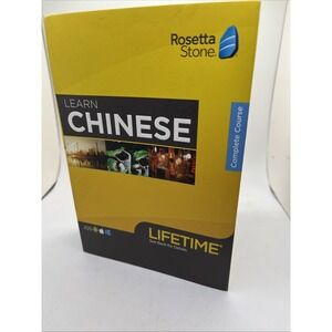 Rosetta Stone Learn Chinese with Lifetime Access on iOS, Android, PC,‎ & Mac New